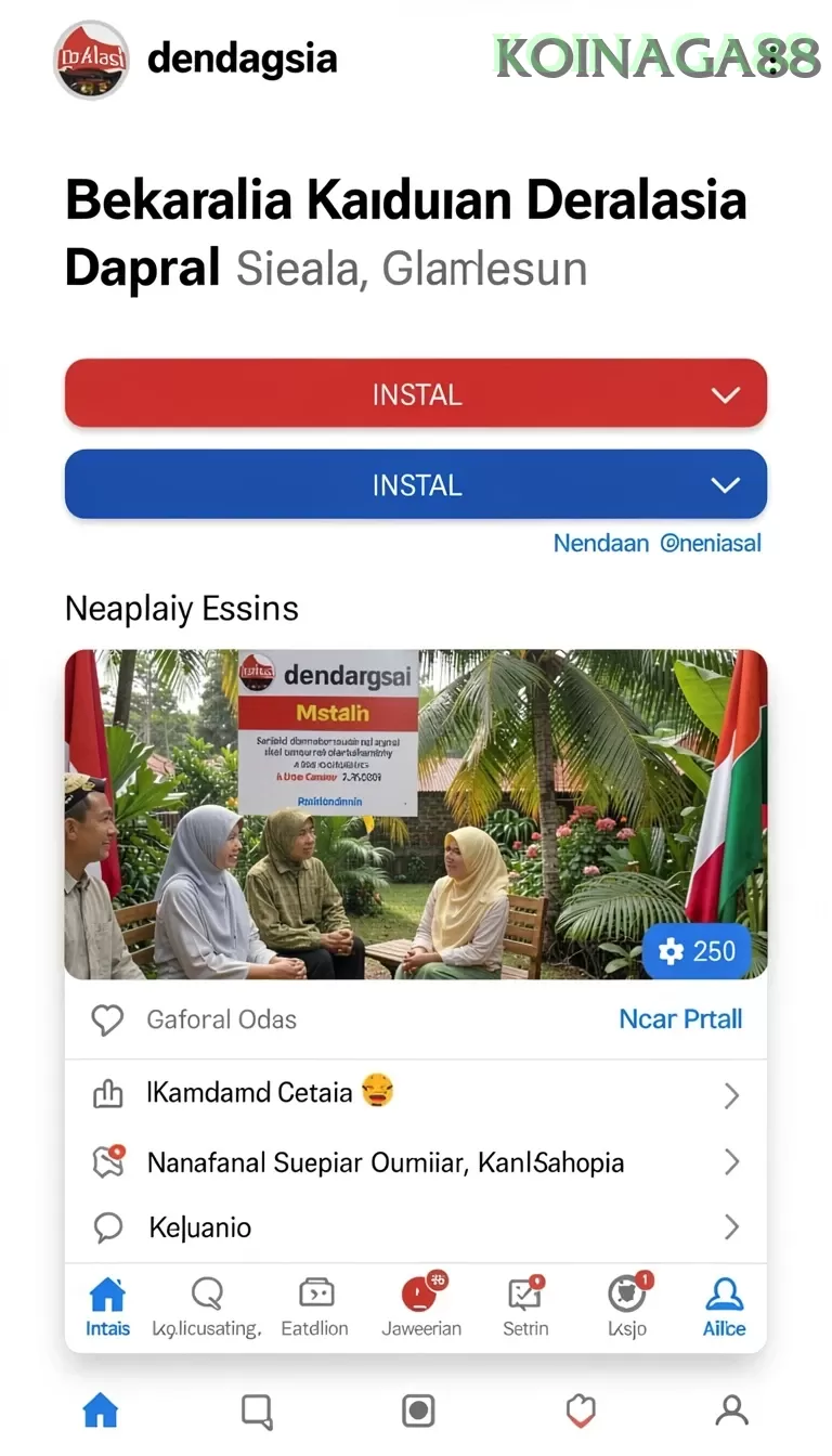Cuplikan layar NX303 — menu navigasi