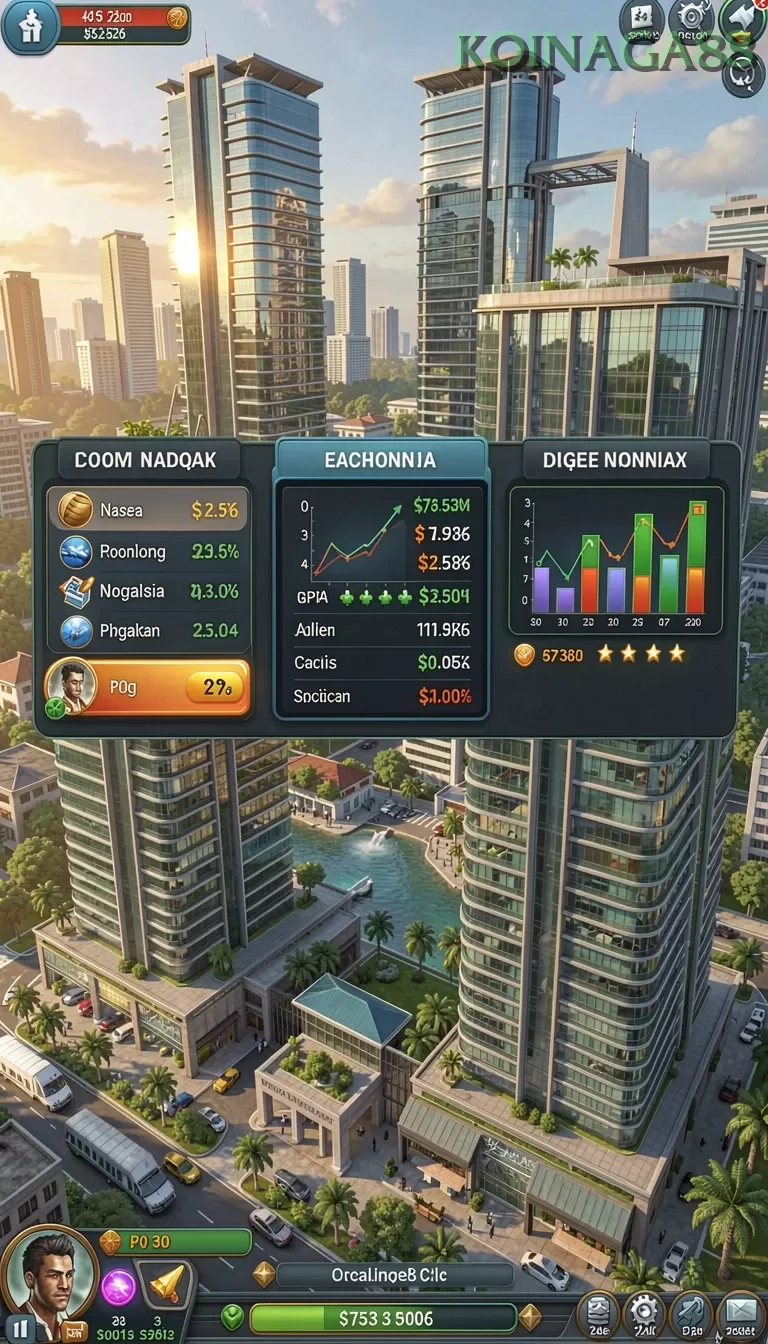 Cuplikan layar PRAGMATIC4D — menu navigasi
