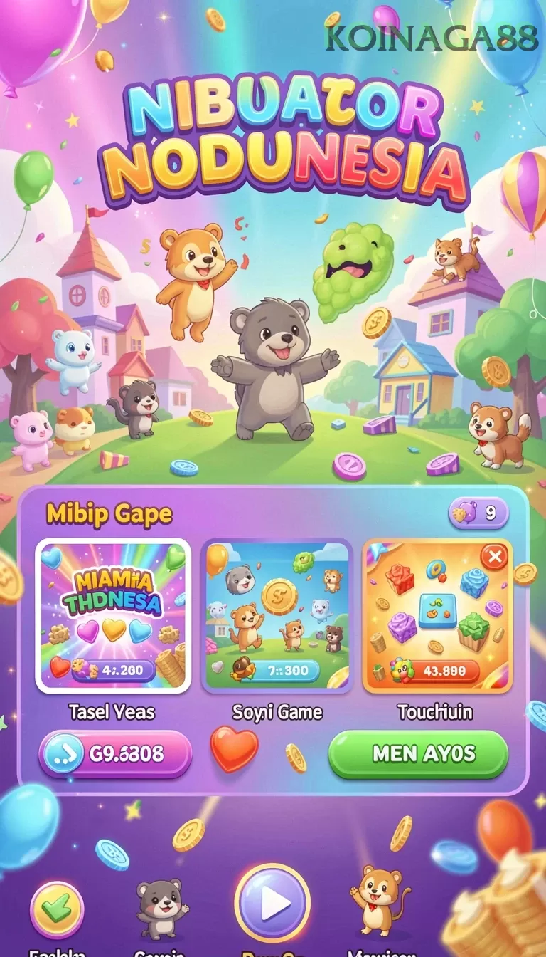Cuplikan layar TALAS89 — menu navigasi